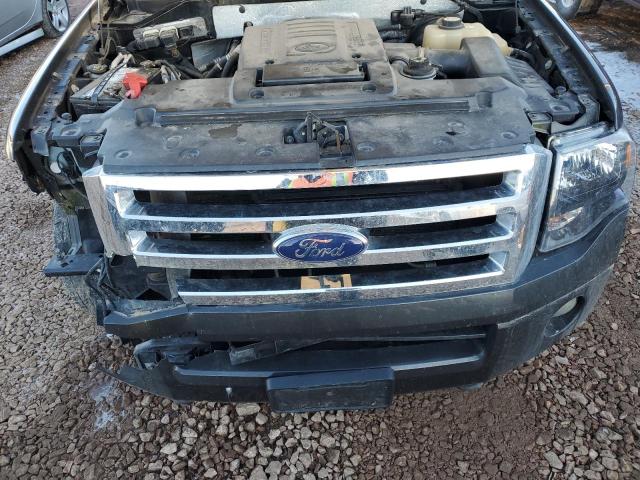 1FMFK20507LA51353 - 2007 FORD EXPEDITION EL LIMITED GRAY photo 12