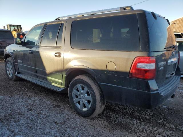 1FMFK20507LA51353 - 2007 FORD EXPEDITION EL LIMITED GRAY photo 2