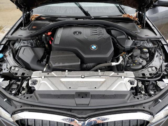 3MW5R7J02M8C03211 - 2021 BMW 330XI Szary zdjęcie 11