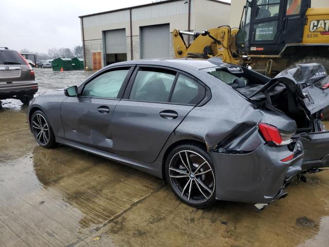 3MW5R7J02M8C03211 - 2021 BMW 330XI Szary zdjęcie 2