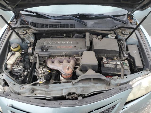 4T1BE46K07U640590 - 2007 TOYOTA CAMRY CE TURQUOISE photo 11