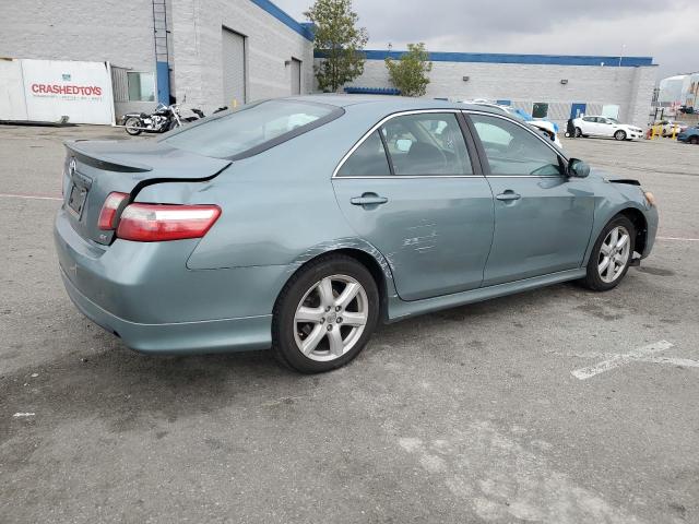 4T1BE46K07U640590 - 2007 TOYOTA CAMRY CE TURQUOISE photo 3