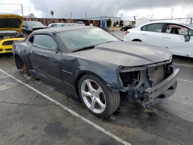 2G1FD1E34F9142169 - 2015 CHEVROLET CAMARO LT BLACK photo 4