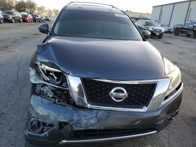 5N1AR2MN9EC631259 - 2014 NISSAN PATHFINDER S 灰色 照片 5