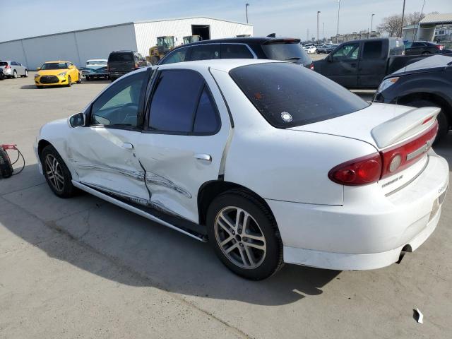 1G1JH52F637296772 - 2003 CHEVROLET CAVALIER LS SPORT WHITE photo 2