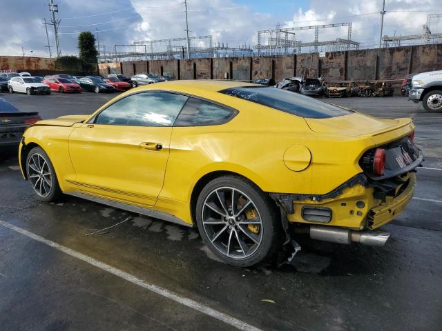 1FA6P8TH1F5319124 - 2015 FORD MUSTANG YELLOW photo 2