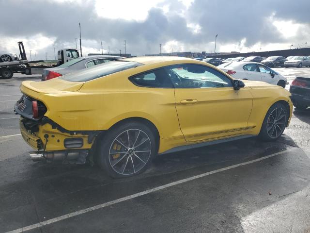 1FA6P8TH1F5319124 - 2015 FORD MUSTANG YELLOW photo 3