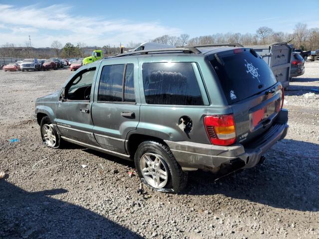 1J4GW48NX2C258445 - 2002 JEEP GRAND CHER LAREDO CHARCOAL photo 2