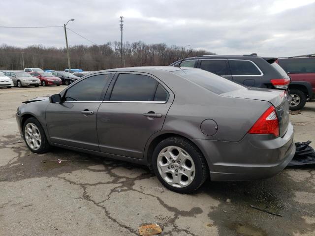 3FAHP0HA5BR133213 - 2011 FORD FUSION SE GRAY photo 2