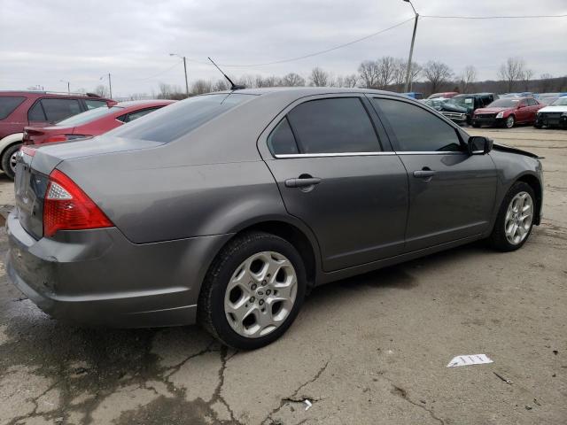 3FAHP0HA5BR133213 - 2011 FORD FUSION SE GRAY photo 3