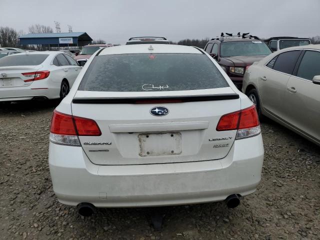 4S3BMBH68E3025896 - 2014 SUBARU LEGACY 2.5I SPORT WHITE photo 6