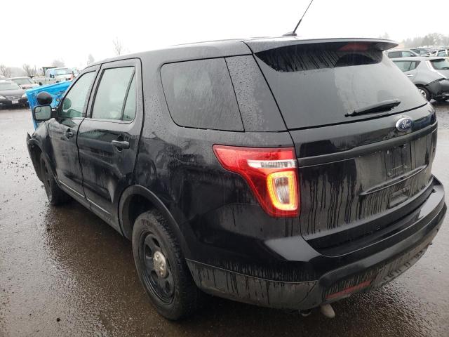 1FM5K8ATXFGC27554 - 2015 FORD EXPLORER POLICE INTERCEPTOR შავი ფოტო 2