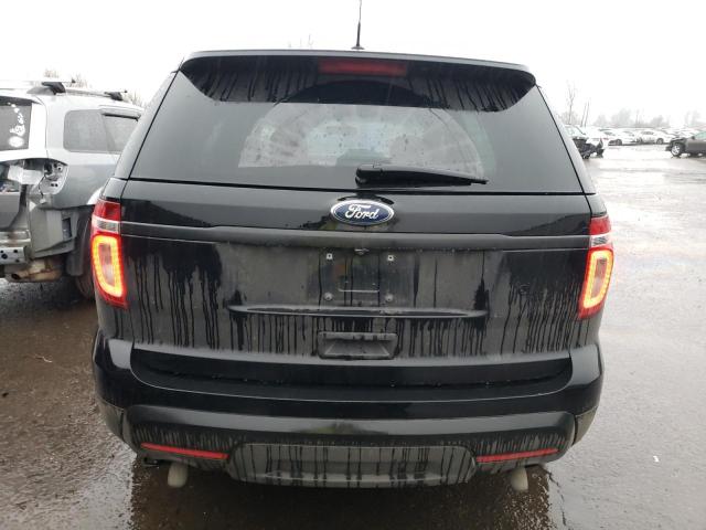 1FM5K8ATXFGC27554 - 2015 FORD EXPLORER POLICE INTERCEPTOR შავი ფოტო 6