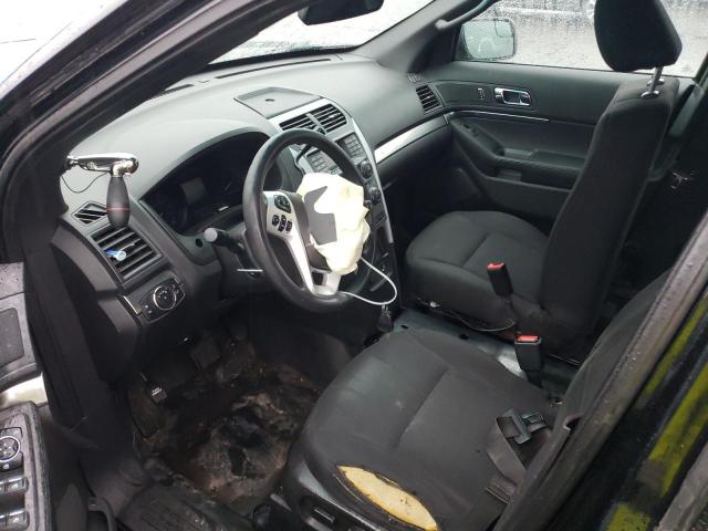 1FM5K8ATXFGC27554 - 2015 FORD EXPLORER POLICE INTERCEPTOR შავი ფოტო 7
