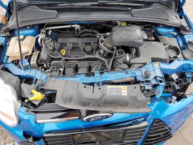 1FAHP3M23CL447880 - 2012 FORD FOCUS SEL BLUE photo 12