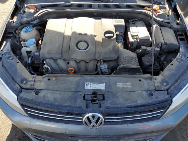 3VWDX7AJ7DM410128 - 2013 VOLKSWAGEN JETTA SE GRAY photo 11