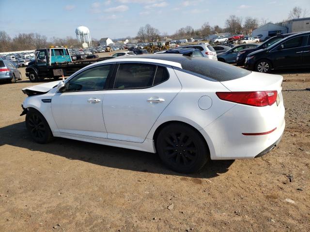 5XXGN4A70FG417404 - 2015 KIA OPTIMA EX WHITE photo 2