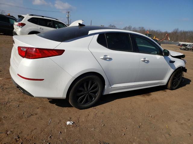 5XXGN4A70FG417404 - 2015 KIA OPTIMA EX WHITE photo 3