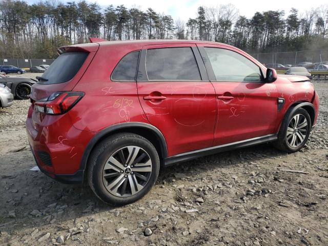 JA4AP3AU9LU005594 - 2020 MITSUBISHI OUTLANDER ES RED photo 3