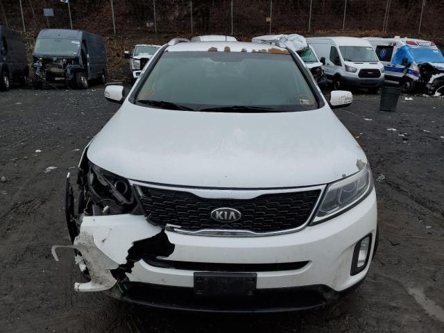 5XYKTCA68EG439792 - 2014 KIA SORENTO LX WHITE photo 5