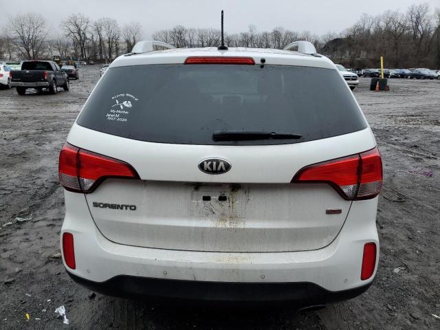 5XYKTCA68EG439792 - 2014 KIA SORENTO LX WHITE photo 6