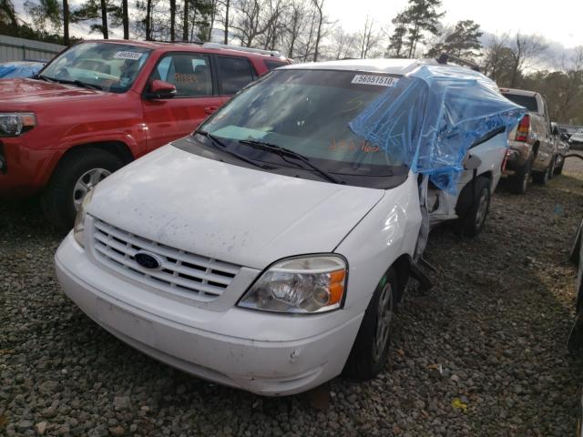 2FMZA51616BA52762 - 2006 FORD FREESTAR SE WHITE photo 2