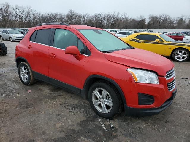 3GNCJLSB3FL238437 - 2015 CHEVROLET TRAX 1LT RED photo 4