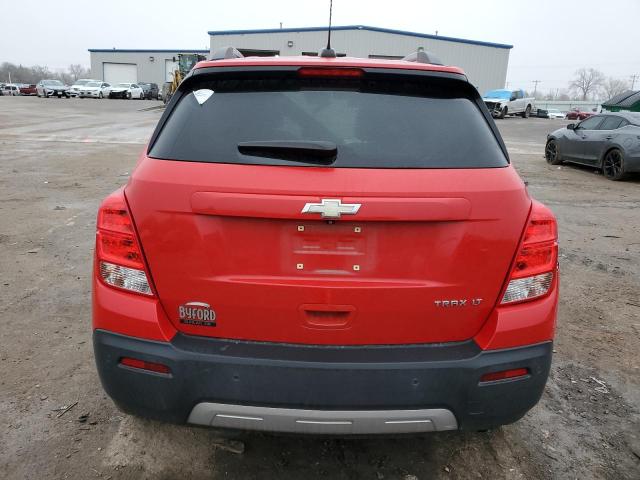 3GNCJLSB3FL238437 - 2015 CHEVROLET TRAX 1LT RED photo 6