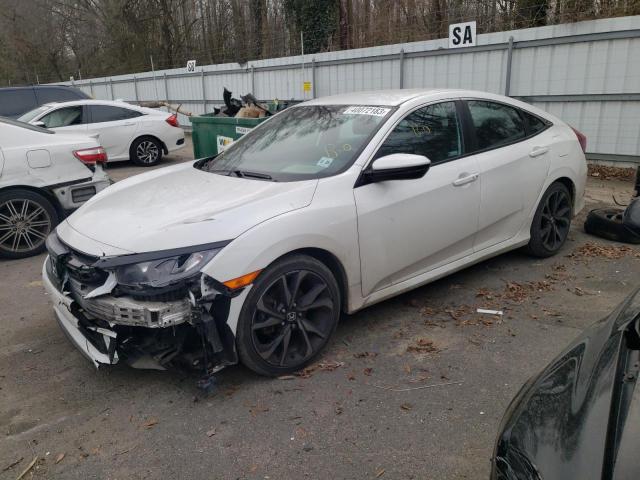 2HGFC2F83LH517160 - 2020 HONDA CIVIC SPORT 白色 照片 1