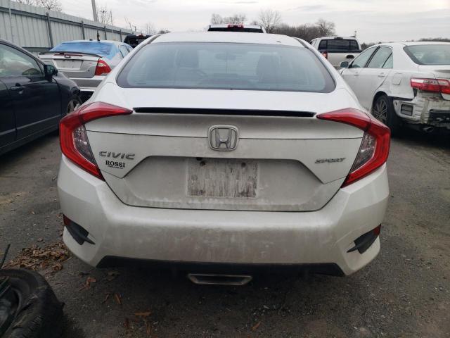 2HGFC2F83LH517160 - 2020 HONDA CIVIC SPORT WHITE photo 6