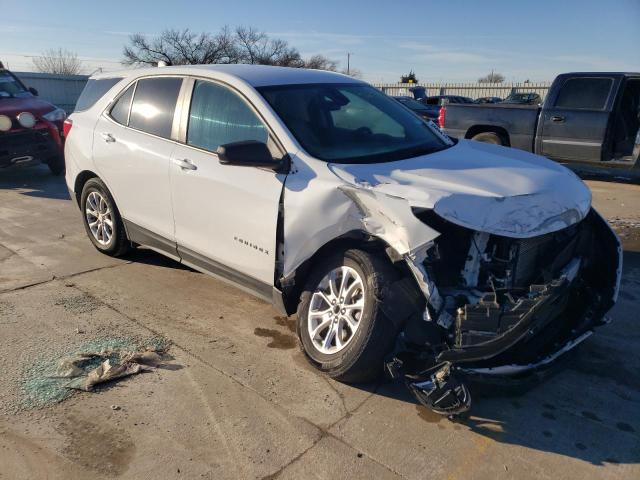 3GNAXHEV1LS721774 - 2020 CHEVROLET EQUINOX LS WHITE photo 4