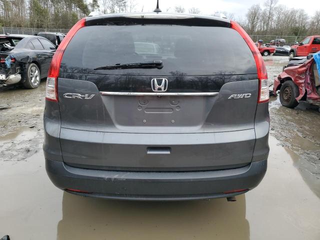 5J6RM4H7XEL059125 - 2014 HONDA CR-V EXL GRAY photo 6