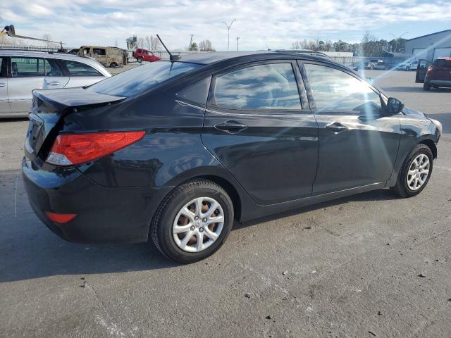 KMHCT4AE4DU279985 - 2013 HYUNDAI ACCENT GLS BLACK photo 3