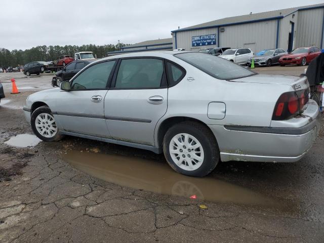 2G1WF52E349328872 - 2004 CHEVROLET IMPALA SILVER photo 2