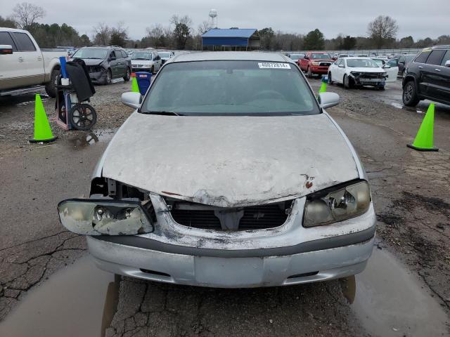 2G1WF52E349328872 - 2004 CHEVROLET IMPALA SILVER photo 5