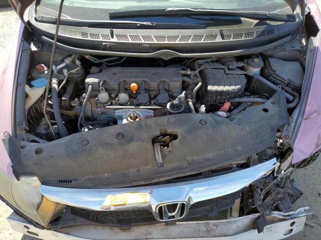 2HGFA1F62AH531370 - 2010 HONDA CIVIC LX-S Վարդագույն լուսանկար 11