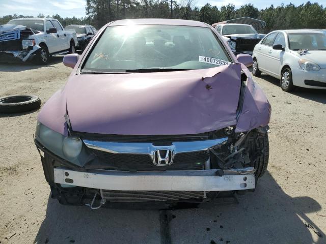 2HGFA1F62AH531370 - 2010 HONDA CIVIC LX-S Վարդագույն լուսանկար 5