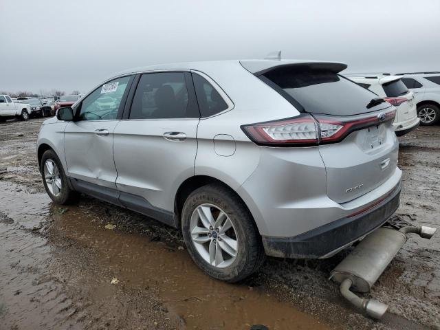 2FMPK4J89GBB88364 - 2016 FORD EDGE SEL SILVER photo 2