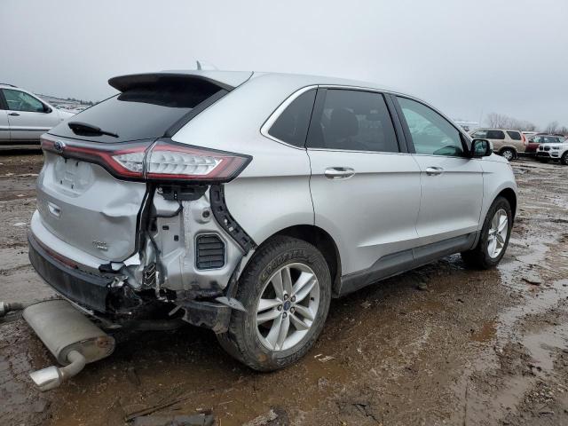 2FMPK4J89GBB88364 - 2016 FORD EDGE SEL SILVER photo 3