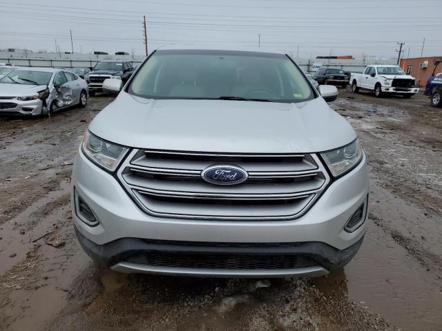 2FMPK4J89GBB88364 - 2016 FORD EDGE SEL SILVER photo 5