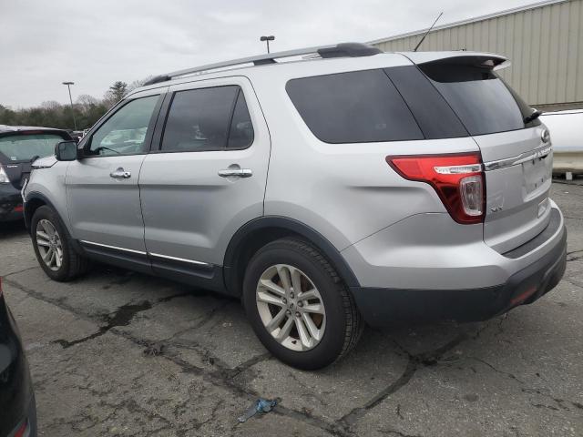 1FM5K8D87EGA45347 - 2014 FORD EXPLORER XLT SILVER photo 2