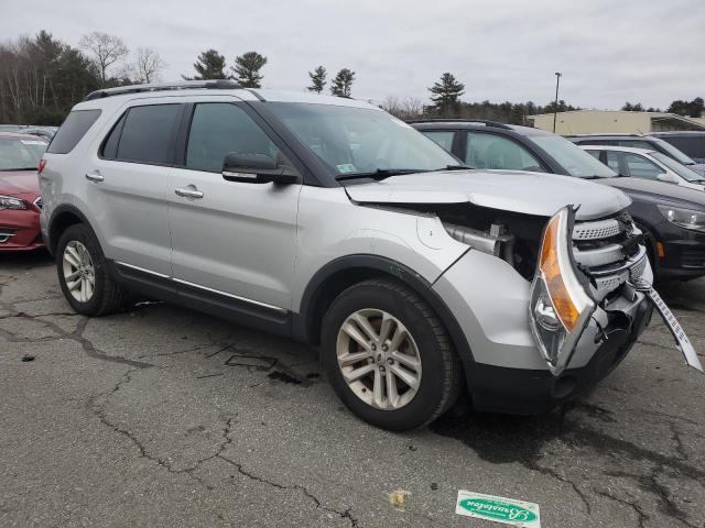 1FM5K8D87EGA45347 - 2014 FORD EXPLORER XLT SILVER photo 4