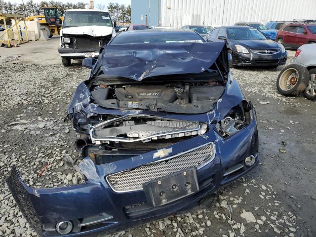 1G1ZK57799F255928 - 2009 CHEVROLET MALIBU LTZ BLUE photo 5