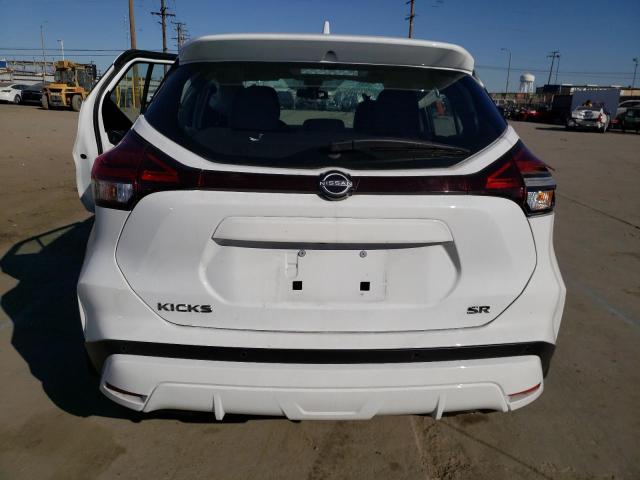 3N1CP5DVXPL476865 - 2023 NISSAN KICKS SR WHITE photo 6