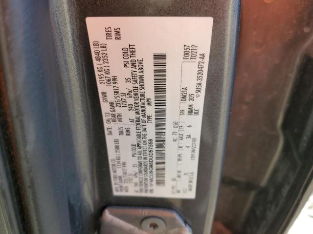 1FMCU9G98DUD57558 - 2013 FORD ESCAPE SE GRAY photo 13