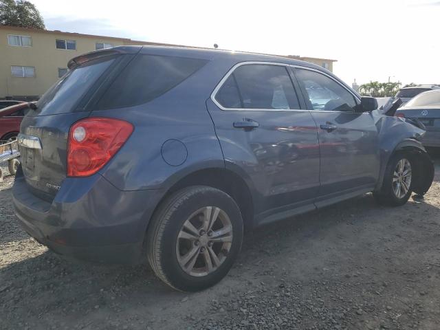 2GNALAEK8E6161858 - 2014 CHEVROLET EQUINOX LS BLUE photo 3