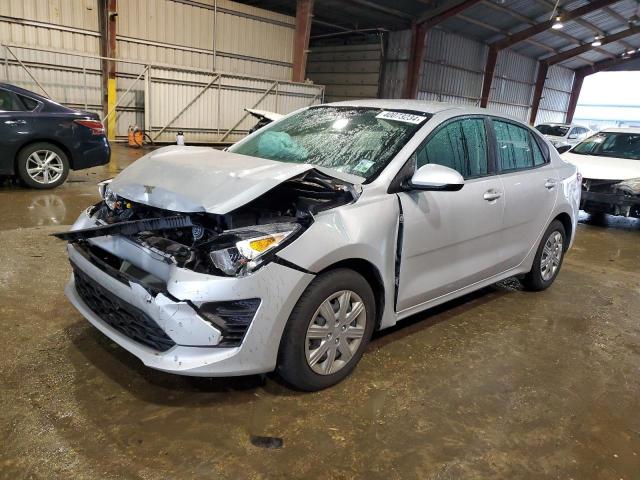 3KPA24AD9PE563783 - 2023 KIA RIO LX SILVER photo 1