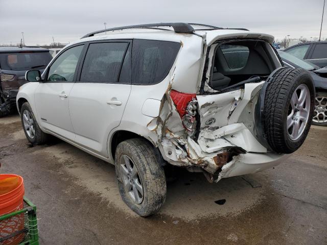 JTMBK31V685052021 - 2008 TOYOTA RAV4 LIMITED WHITE photo 2