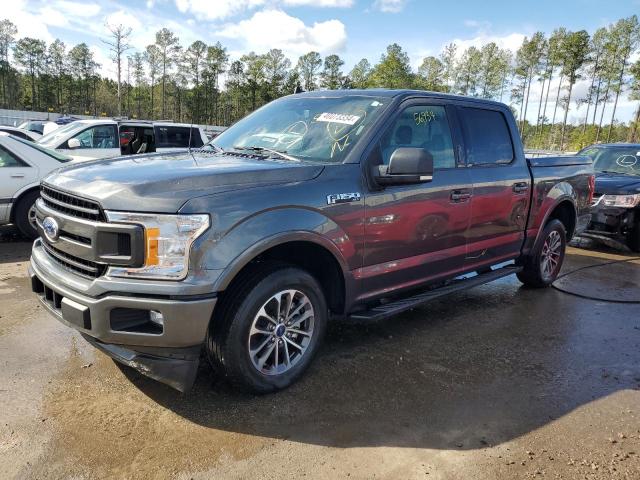 1FTEW1CP4KFD48872 - 2019 FORD F150 SUPERCREW GRAY photo 1