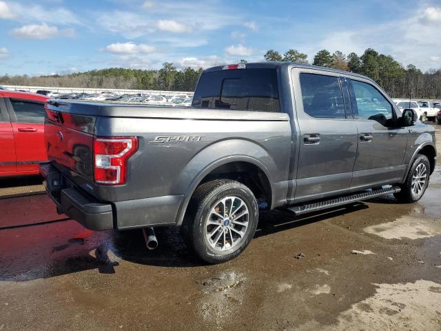 1FTEW1CP4KFD48872 - 2019 FORD F150 SUPERCREW GRAY photo 3